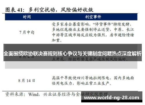 全面围绕欧协联决赛规则核心争议与关键制度问题热点深度解析