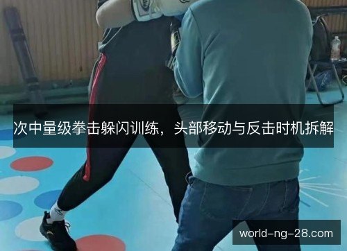 次中量级拳击躲闪训练,头部移动与反击时机拆解 次中量级拳击躲闪训练,头部移动与反击时机拆解